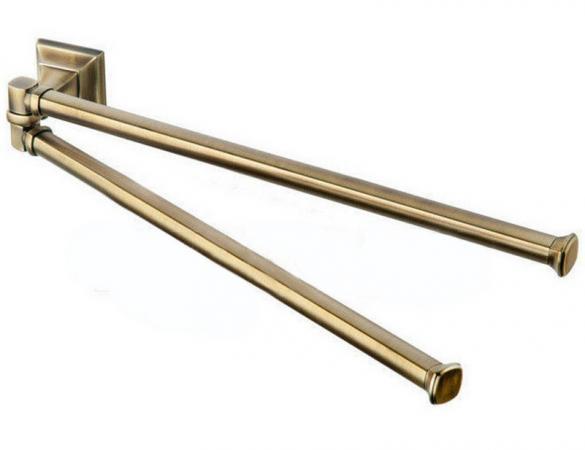 Двойной полотенцедержатель Colombo PORTOFINO B3212 BR